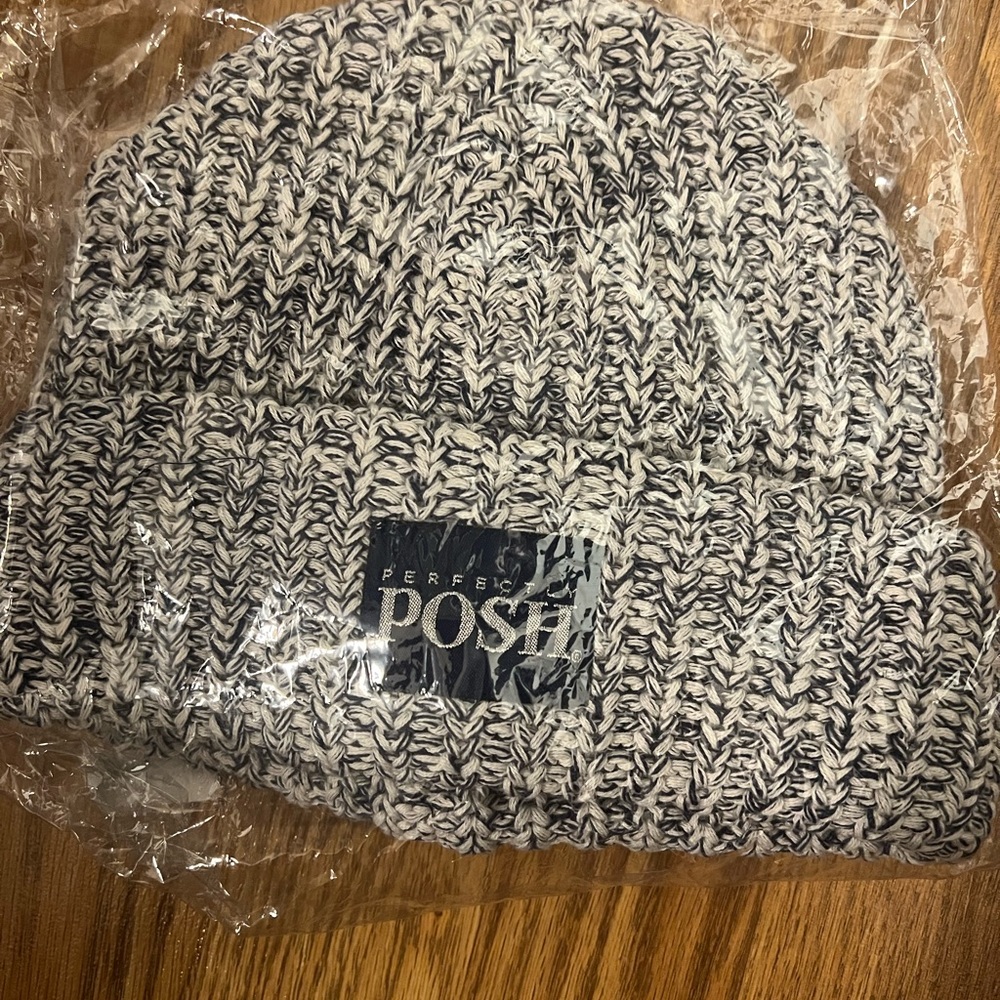 Perfectly Posh branded winter beanie.